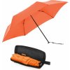 Knirps X4U Ultra Light Slim deštník lehký skládací oranžový