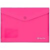 PANTA PLAST A5 Vrecko na dokumenty neónovo ružová