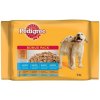 PEDIGREE vrecko Junior mixovaný výber v želé 4pack 400 g