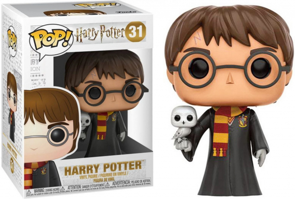 Funko POP! Harry Potter Harry with Hedwig 10 cm