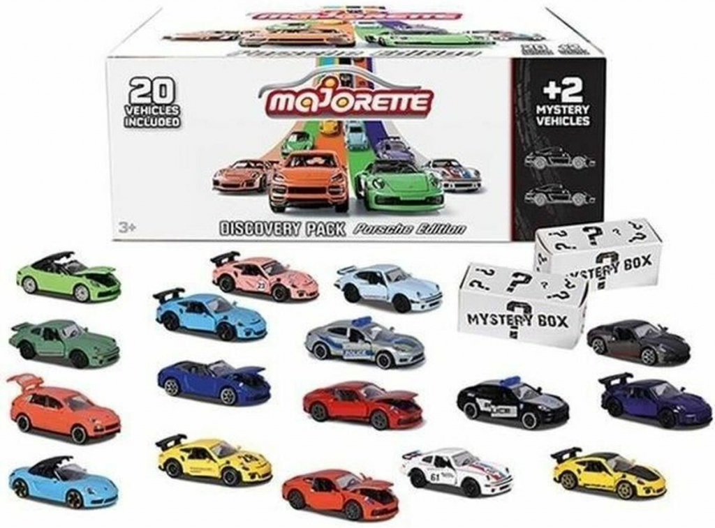 Majorette Porsche 20 + 2 Discovery Pack