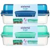 Sistema Delený desiatový box To Go LunchStack Rectangle 1,8 l, mix farieb