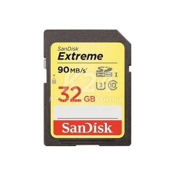 SanDisk Extreme SDHC 32GB UHS-I U3 SDSDXNE-032G-GNCIN