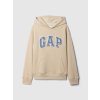 GAP Detská mikina s logom Béžová M Béžová Béžová
