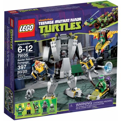 LEGO® 79105 Ninja Turtles Řádění robota Baxtera od 171,7 € - Heureka.sk