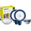 Sada riadov Brunner Set tête-à-tête Nautical 8 pcs Farba: biela/modrá