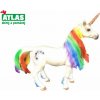Atlas E - Jednorožec s duhovou hřívou 13 cm