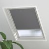 Zatemňovacia roleta na strešné okno Sky 2.0 pro Velux veľkosť PK04 sivá 77,4x79,5 cm