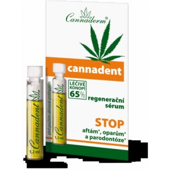 Cannaderm Cannadent regeneračné sérum 10 x 1,5 ml