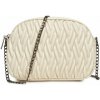 Dámska prešívaná crossbody kabelka Miss Lulu MSM2449 - béžová