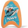 Plavecká doska na plávanie Speedo PRINTED FLOAT IU Tyrkysová,Oranžová,Biela