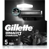 Gillette Mach3 Charcoal náhradné žiletky 5 ks