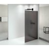 Polysan ARCHITEX BLACK MATT sprchová zástena 1462 mm, dymové mat sklo SPH AXB150SM