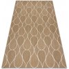 Najkoberce SIZAL FLAT 49379265 kvapky, béžový 160x230 cm