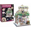 BUKI DIORAMA KVIETINÁRSTVO – drevená 3D stavebnica s LED osvetlením
