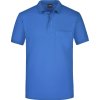 James & Nicholson Polokošile JN 922 s náprsní kapsou, krátký rukáv COT02092205002-royal M Modrá královská