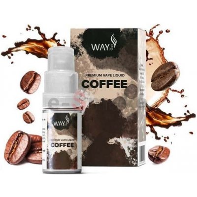 10ml Coffee WAY to Vape E-LIQUID, obsah nikotínu 18 mg