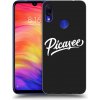 Picasee silikónový čierny obal pre Xiaomi Redmi Note 7 - Picasee - old logo - white