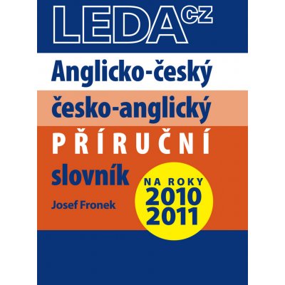 Anglicko-český a česko-anglický příruční slovník Josef Fronek EN