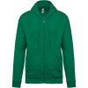Kariban Mikina Kariban K479 s kapucí na zip COT20K47952013-kelly green 3XL Zelená kelly