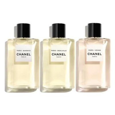 Chanel Les Eaux de Chanel Le Voyage (Deauville + Venise + Biarritz) EDT 3 x 50 ml darčeková sada