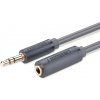 Predlžovací audio kábel Ugreen - AUX Jack 3,5mm - 1m - Sivá HR26286