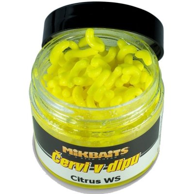 MIKBAITS - Červy v dipe 50 ml Citrus WS