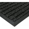 Čierna textilná záťažová čistiaca rohož Shakira - 200x100x1,6cm 77221209