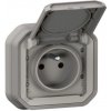 Legrand Plexo IP55 Zásuvka 2P+T Sivá - LE 069831L