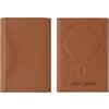 AlzaGuard foldable PU leather wallet Compatible with Magsafe - hnedá AGD-MWF01C