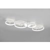 TRIO 642110431 GROOVY stropné svietidlo SMD LED 37W/4800lm 4000K biela matná, switchdimmer
