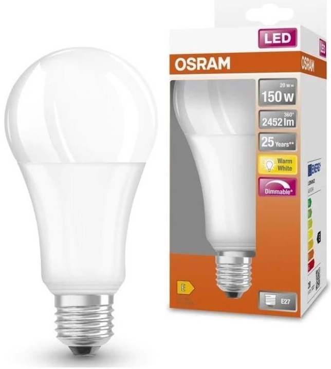 Osram LED Stmievateľná žiarovka SUPERSTAR E27/20W/230V 2700K