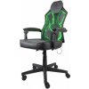 DELTACO GAM-086, RGB Herná stolička, čierna