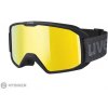 uvex elemnt FM okuliare, black matt dl/mirror gold s3