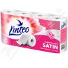 Linteo toaletní papír SATIN 3-vrstvý bílý 8 rolí