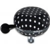 BASIL Zvonček na bicykel Basil Polkadot ø80mm - čierna / biela