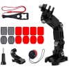 Hurtel Sada příslušenství pro montáž na helmu GoPro pro sportovní kamery GoPro, DJI, Insta360, SJCam, Eken (držák na bradu cyklistické helmy GoPro)