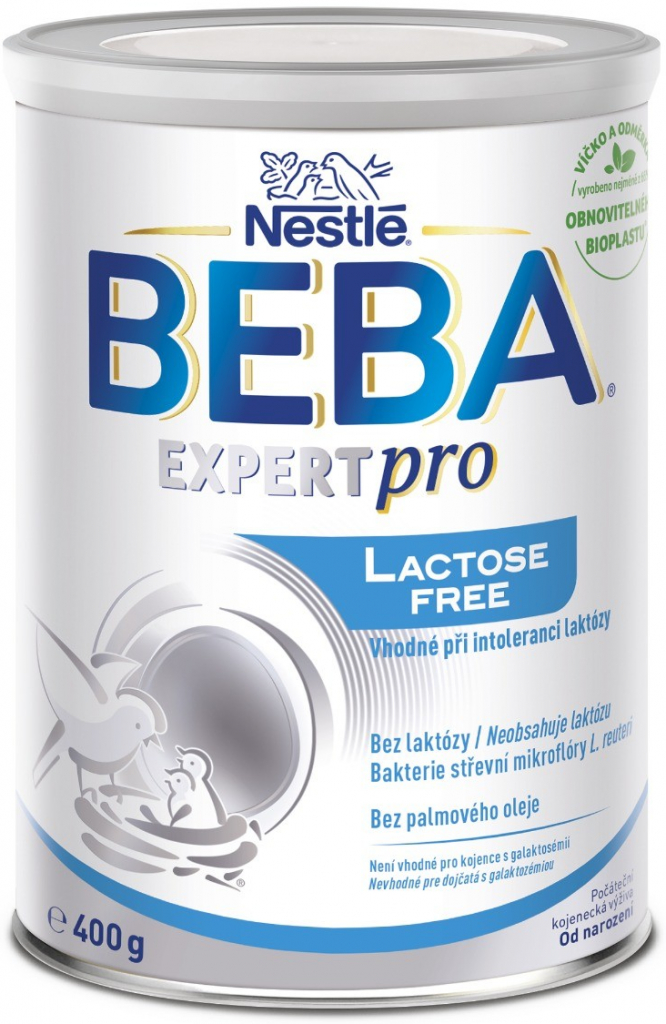 BEBA EXPERTpro Lactose free 400 g od 9,2 € - Heureka.sk