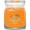 YANKEE CANDLE Farm Fresh Peach svíčka 368g / 2 knoty (Signature střední)