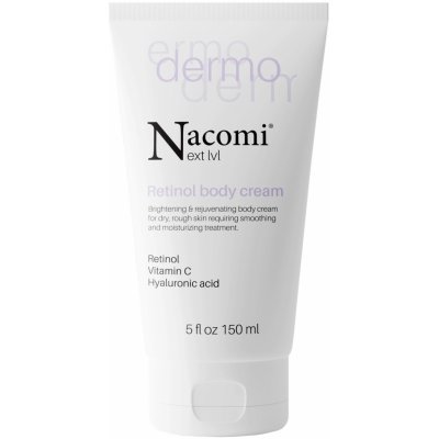 Nacomi Dermo Retinol telový krém s retinolom a vitamínom C 150 ml