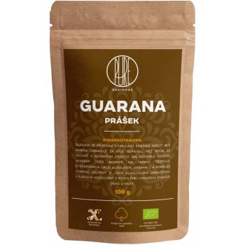 BrainMax Pure Guarana BIO prášok 100 g