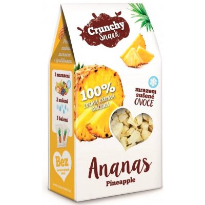 Royal Pharma Crunchy snack Mrazem sušený ananas 20 g