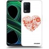 Picasee silikónový čierny obal pre Realme 8 5G - Veľké srdce