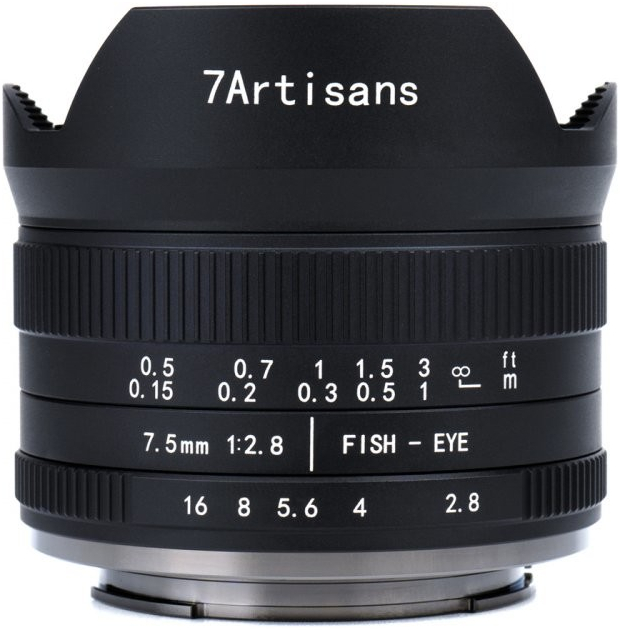 7Artisans 7,5mm f/2.8 II Fisheye Fujifilm X