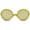 Detské slnečné okuliare KiETLA Fleur 2-4 roky - Olive