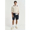 ŠORTKY GANT REG LINEN CARGO DS SHORTS DARKENED NAVY