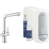 GROHE GROHE 31454001 - Drezová batéria BLUE HOME L-výpusť lesklý chróm GH0744 + záruka 3 roky zadarmo + záruka 3 roky zadarmo