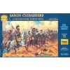 Zvezda Saxon Cuirassiers 1810-1814 Wargames AoB figurky 8035 1:72