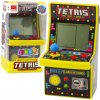 Mini arkádová hra Tetris žltá retro