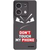 Picasee silikónový čierny obal pre Xiaomi Redmi Note 13 4G - Evil Eye - Transparent
